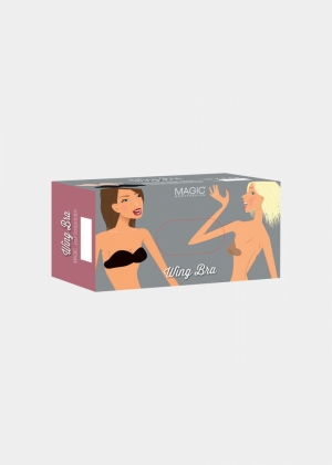 WING BRA BLACK