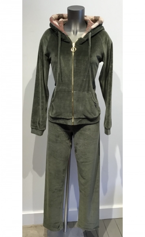 JULIA VELOURS OLIVE