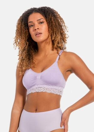 COMFORT BRA SPAGHETTI 690/LAVENDER