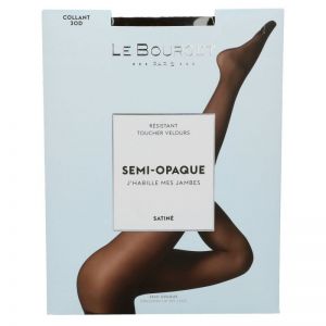 COLLANT SEMI-OPAQUE SATINE 30D NEARLY BLACK