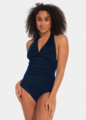 SHAPING HALTER SWIMSUIT 100/BLACK